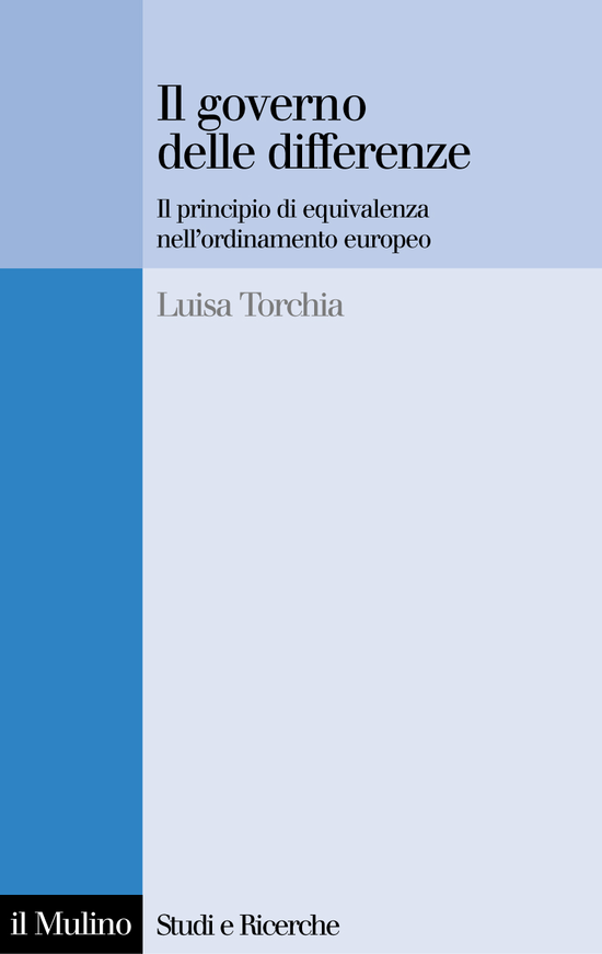 Copertina del libro Il governo delle differenze