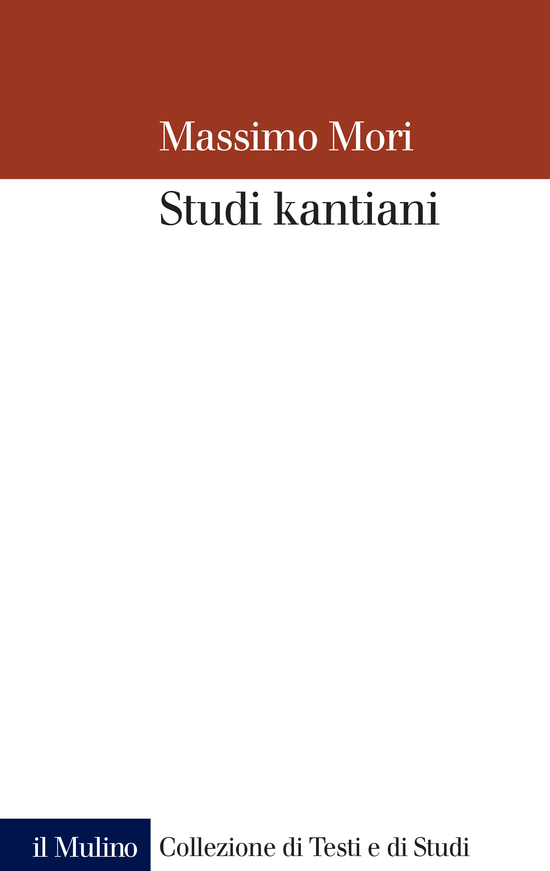 Copertina del libro Studi kantiani