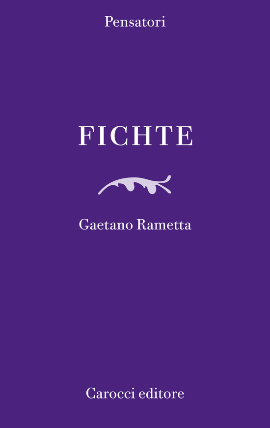 Copertina del libro Fichte