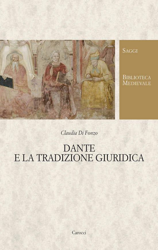 Copertina del libro Dante e la tradizione giuridica ()