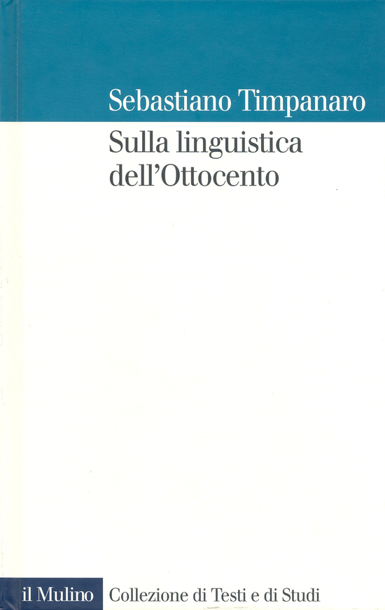 Copertina del libro Sulla linguistica dell'Ottocento ()