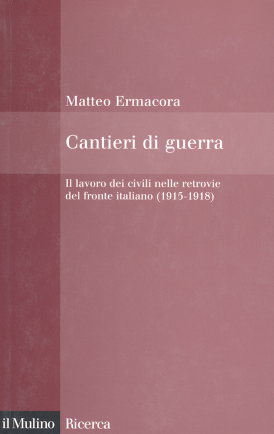 Copertina del libro Cantieri di guerra