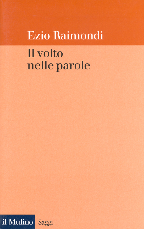 Copertina del libro Il volto nelle parole