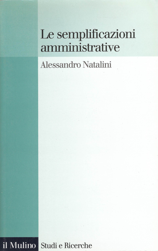 Copertina del libro Le semplificazioni amministrative