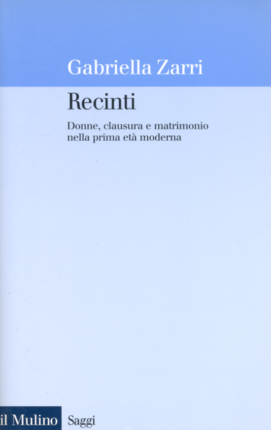 Copertina del libro Recinti