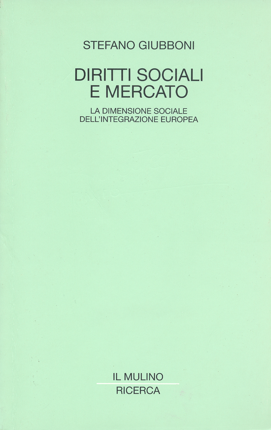 Copertina del libro Diritti sociali e mercato